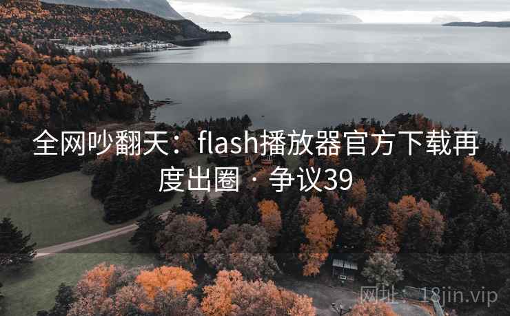 全网吵翻天：flash播放器官方下载再度出圈 · 争议39