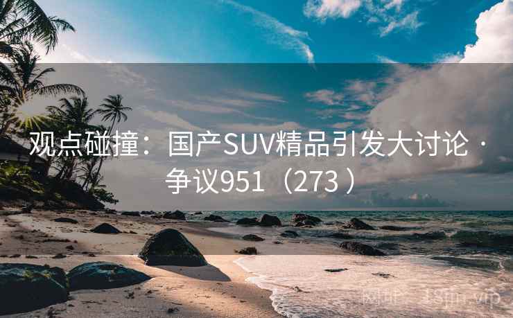 观点碰撞：国产SUV精品引发大讨论 · 争议951（273 ）